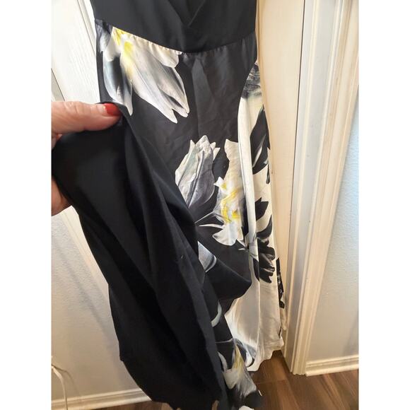 Coast Black and White Fabian Print Maxi Dress - US Size 12 - Picture 13 of 16